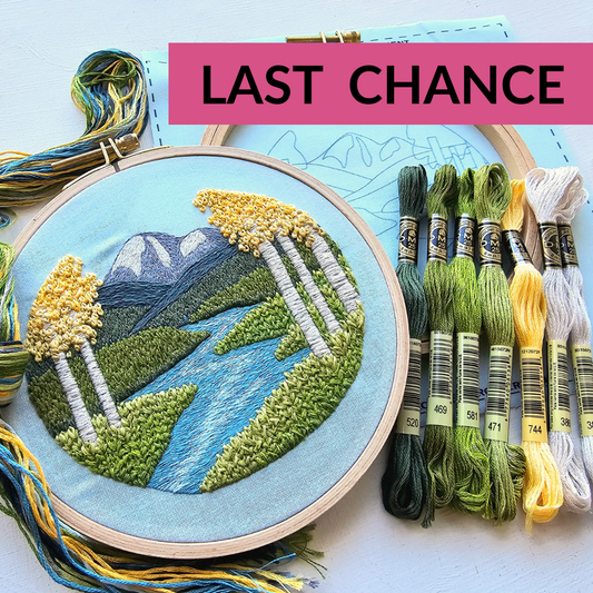 Aspen Vista Embroidery Kit