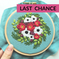 Festive Flora Embroidery Kit