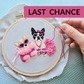 Pawty Time Embroidery Kit