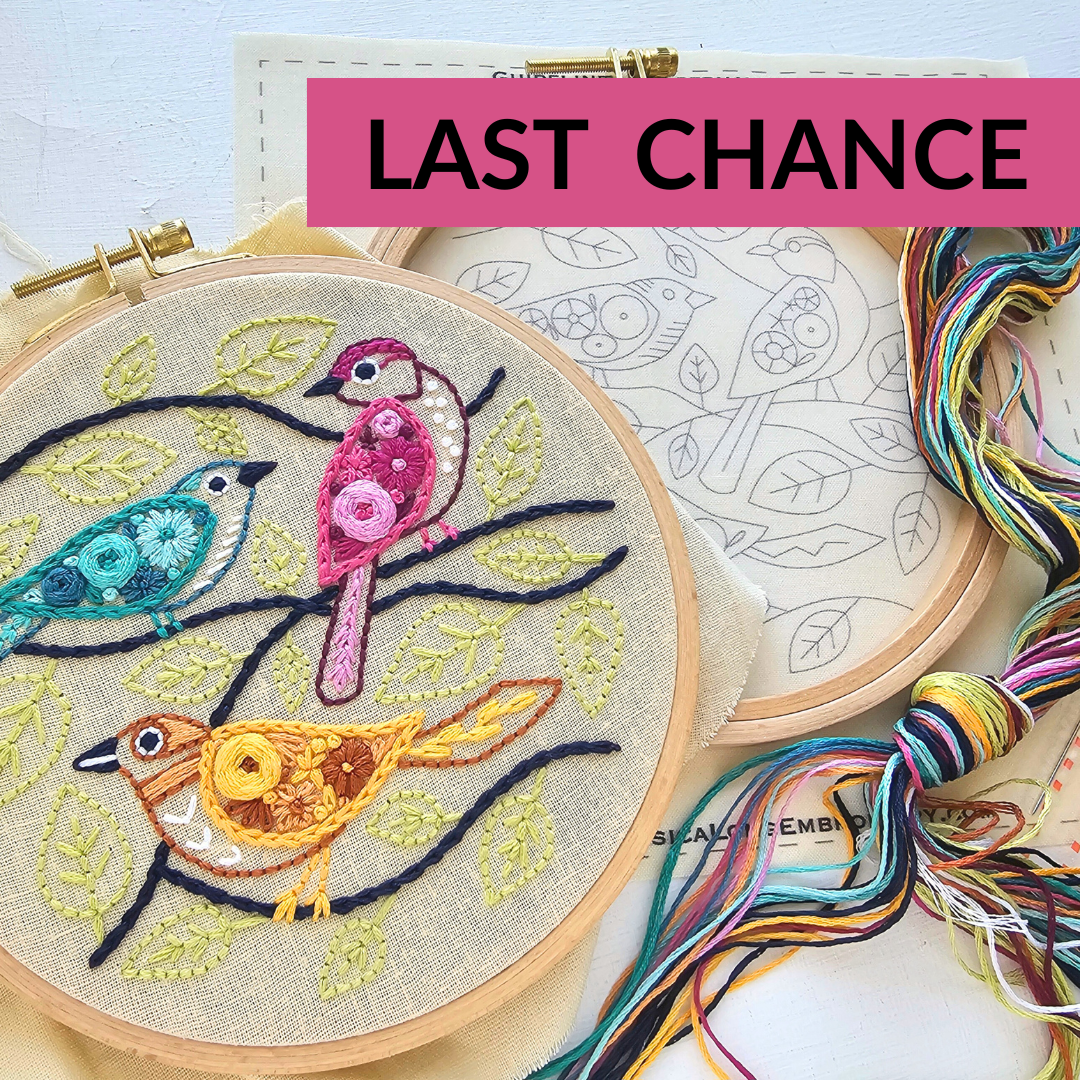 Birds of a Feather Embroidery Kit