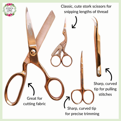 Essential Embroidery Scissors Gift Set