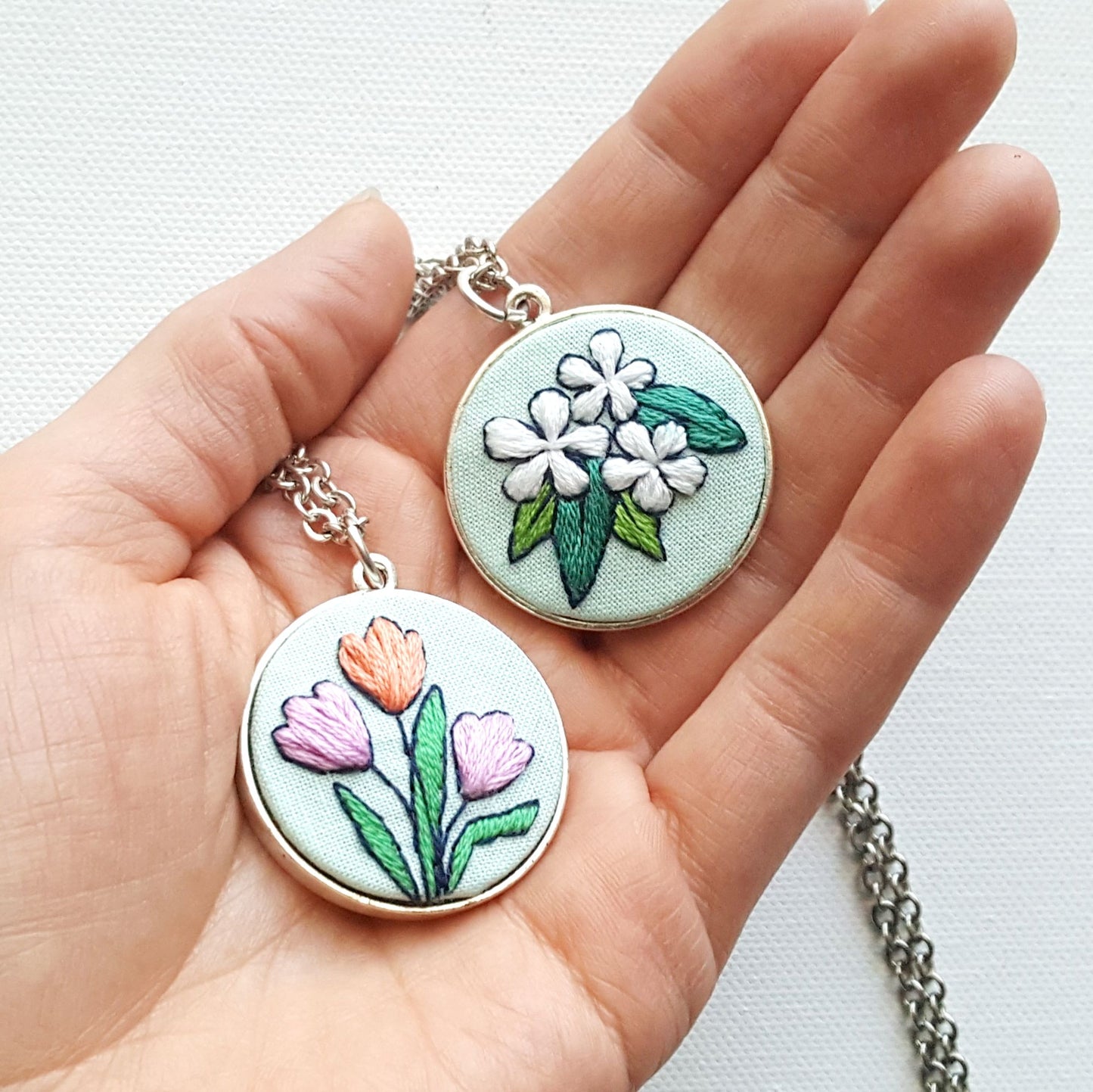 Fine Embroidered Jewelry Making: Necklace Sets