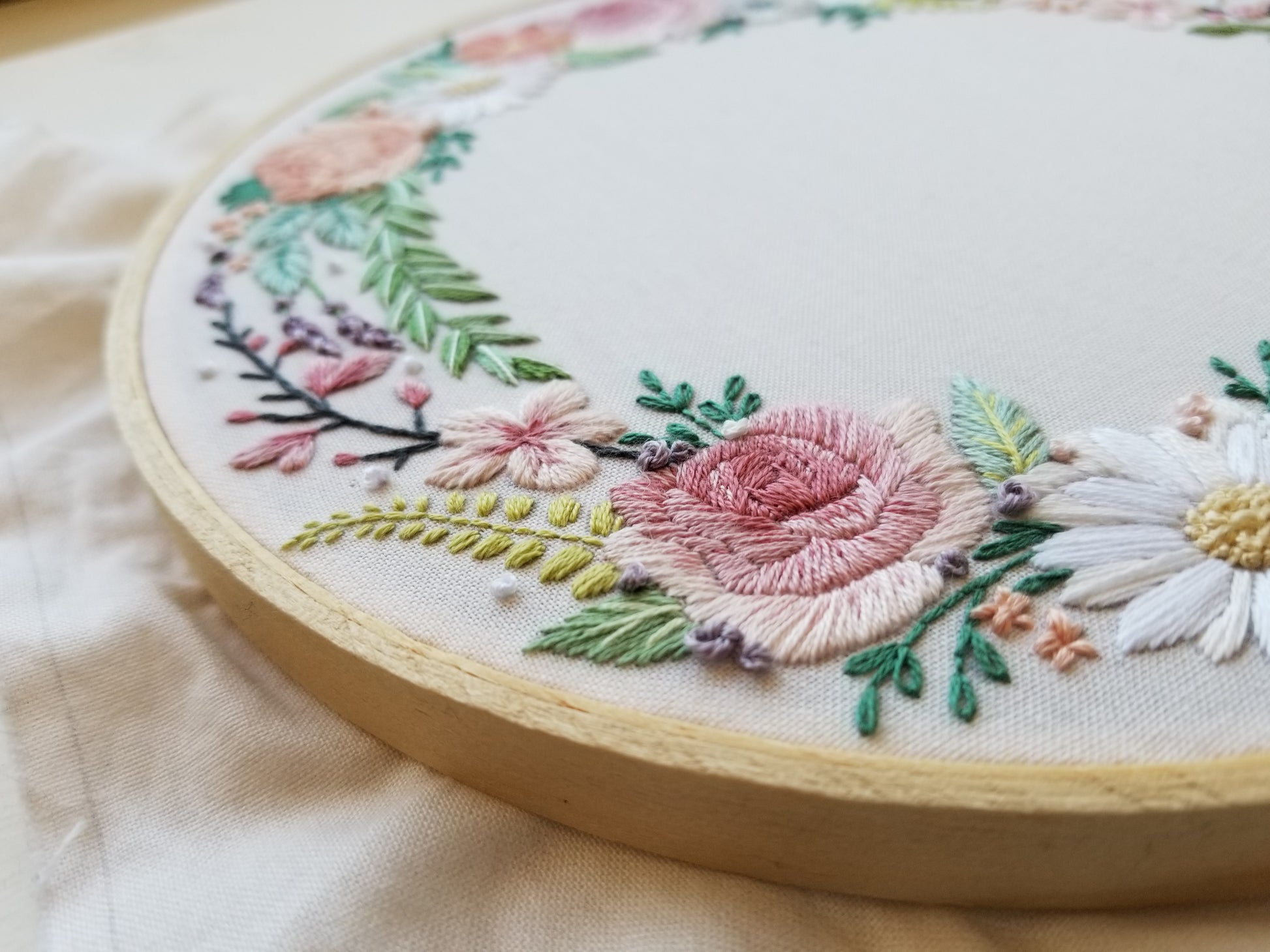 Floral Harvest Embroidery Pattern (PDF) – Jessica Long Embroidery