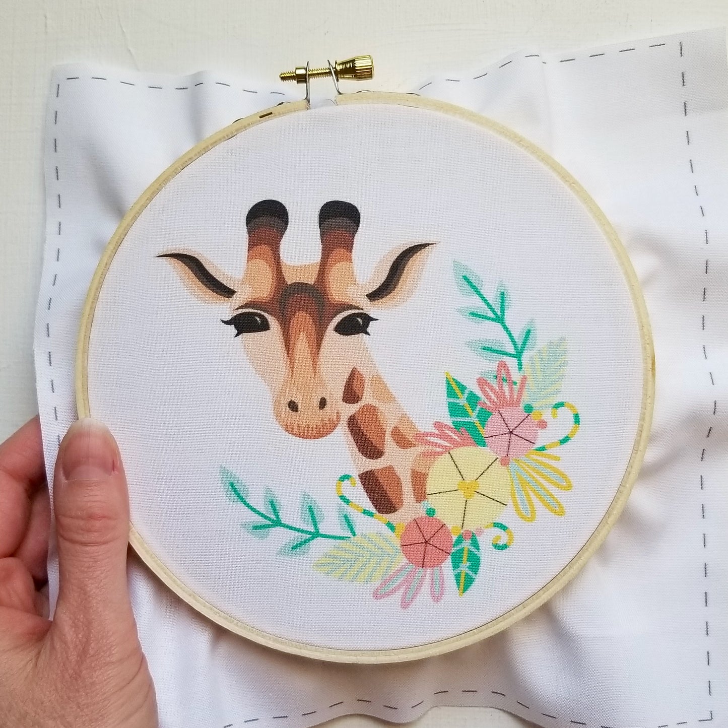 Giraffe Printed Fabric