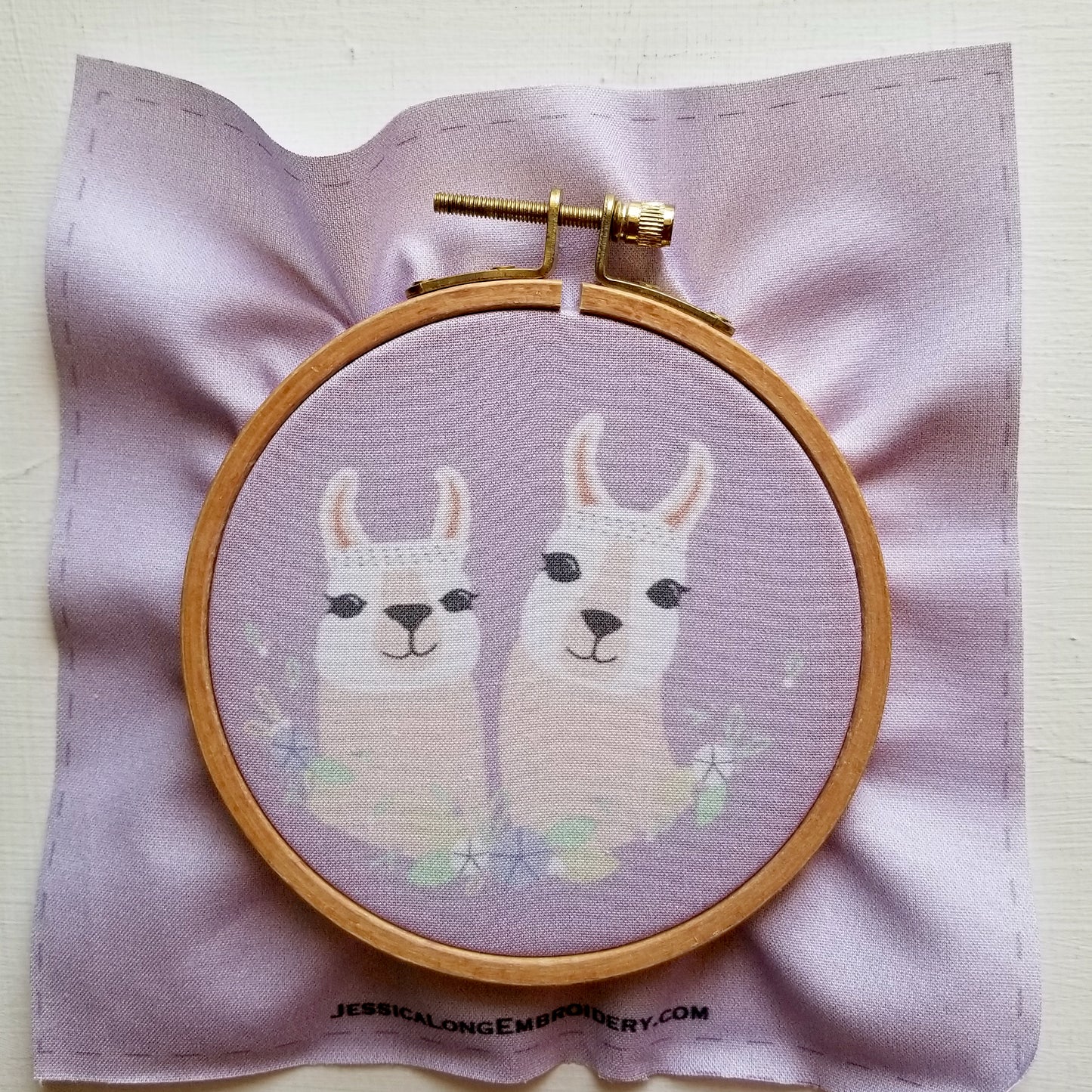 Llama Mamas Printed Fabric