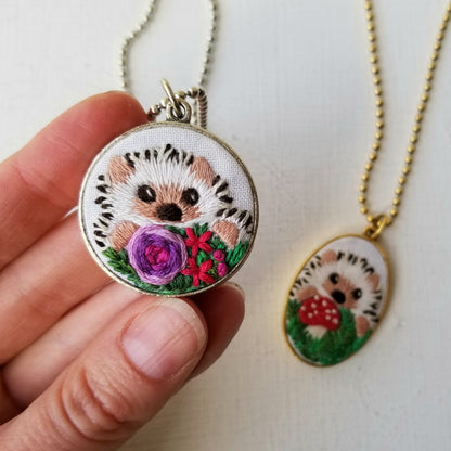 Hedgehog Necklaces