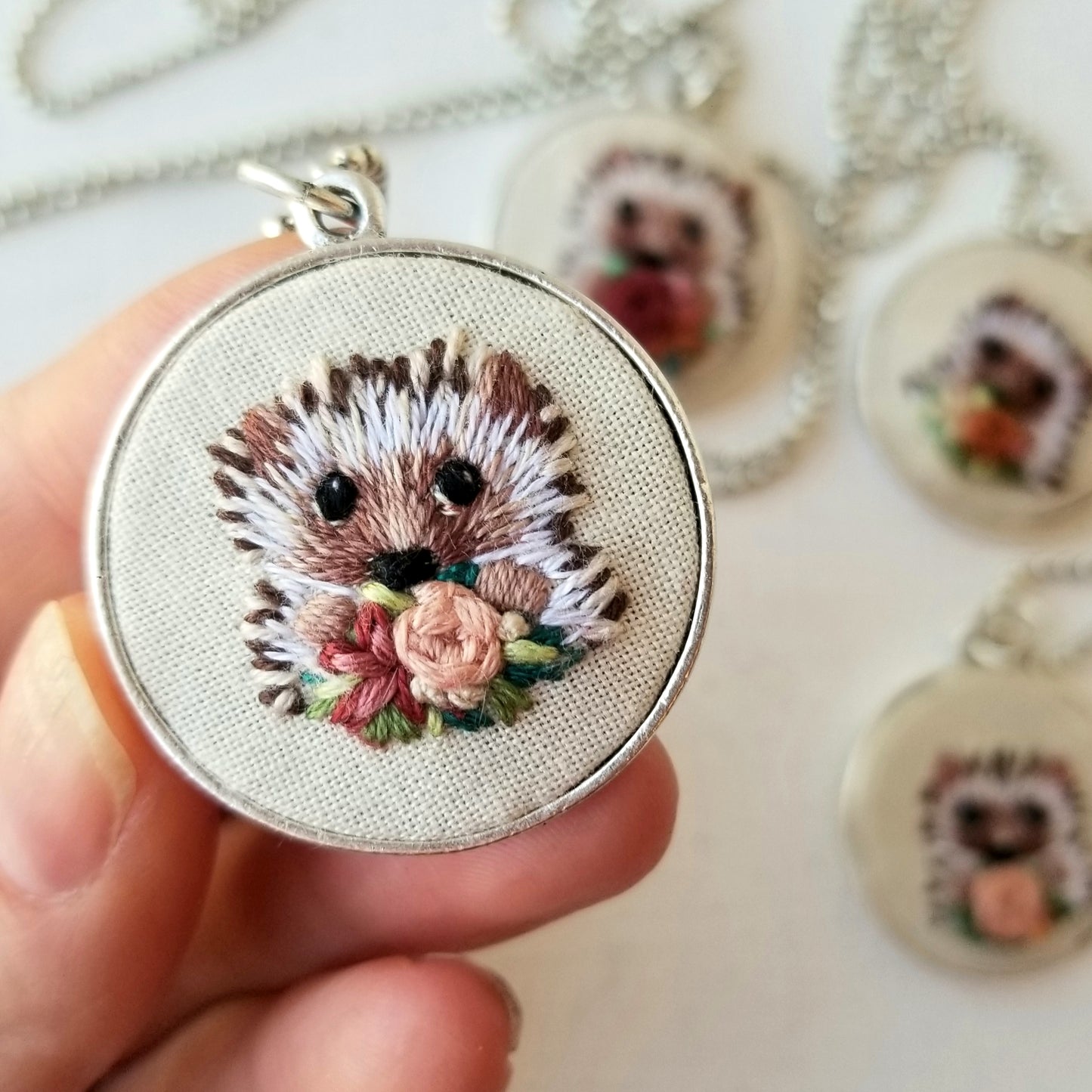 2021 Hedgehog Necklaces