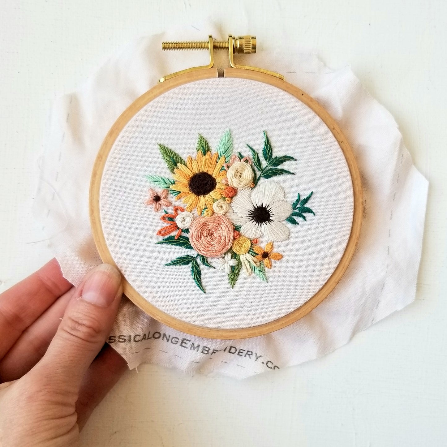 Cozy Harvest Embroidery Kit