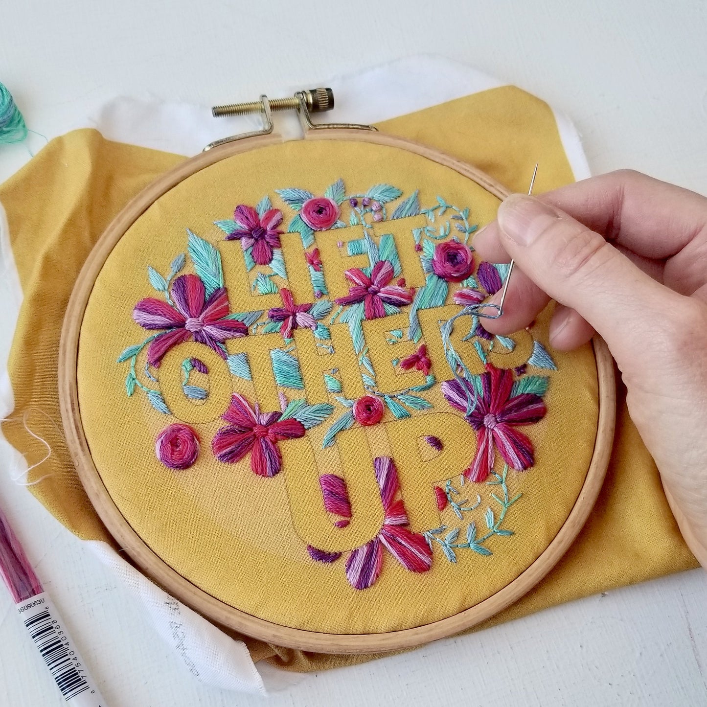 Lift Others Up Embroidery Pattern (PDF)