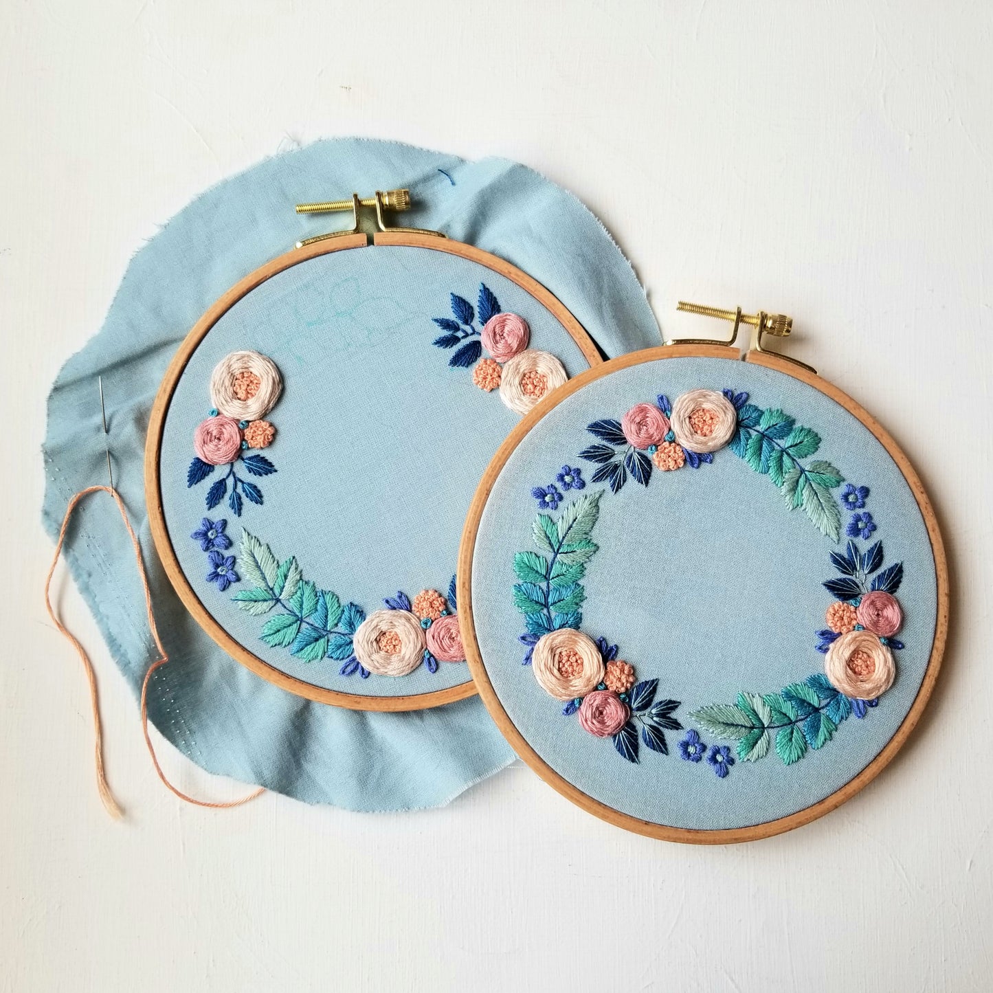 Morning Blooms Embroidery Pattern (PDF)