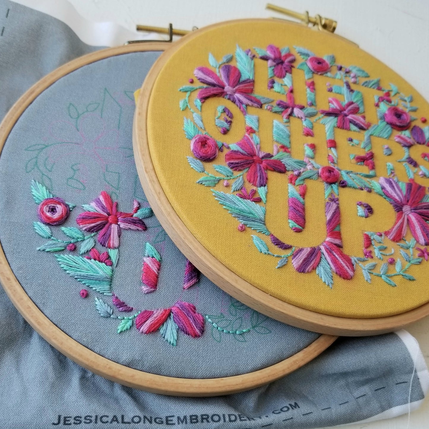 Lift Others Up Embroidery Pattern (PDF)