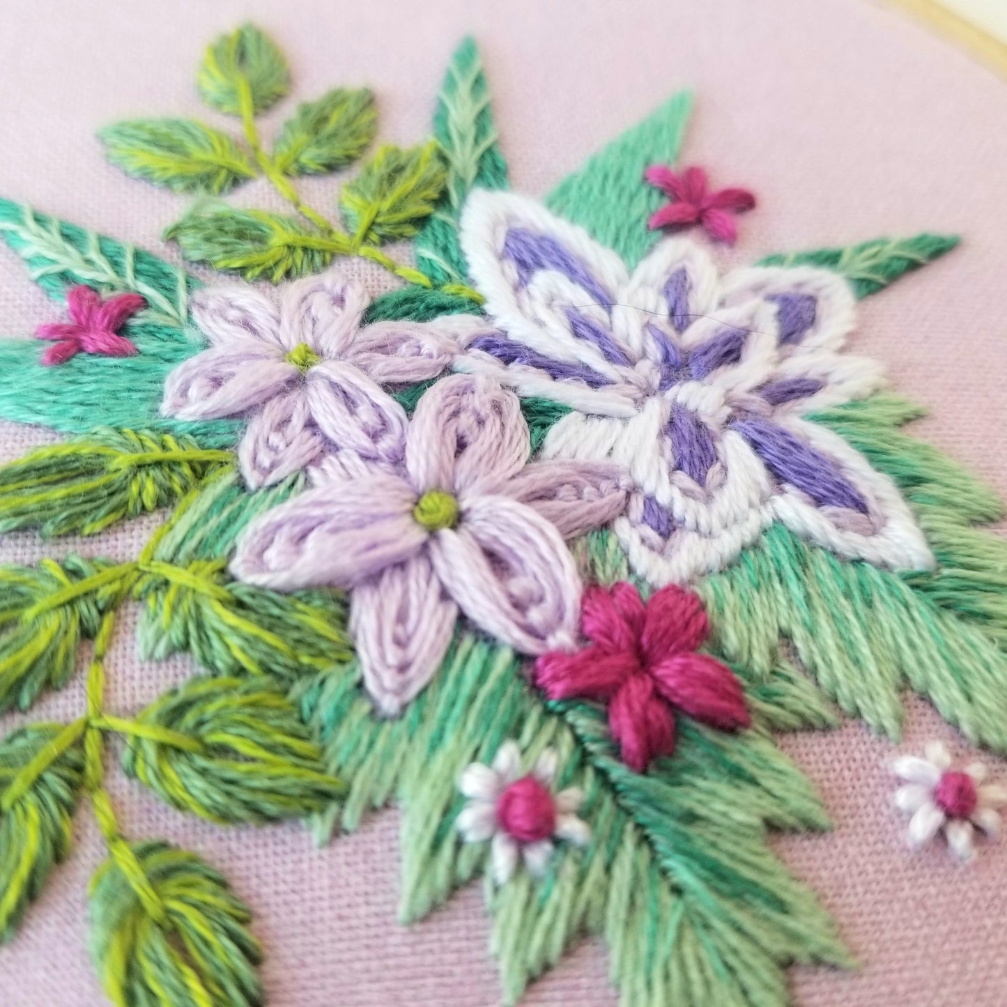 Tender Petals Embroidery Pattern (PDF)