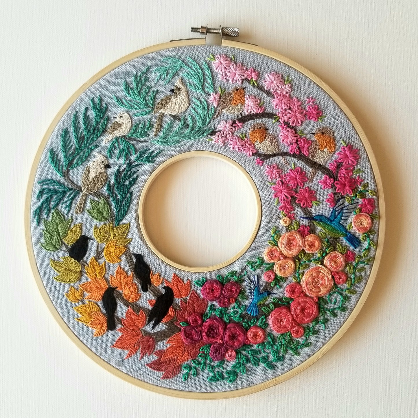 Year of Birds Embroidery Kit