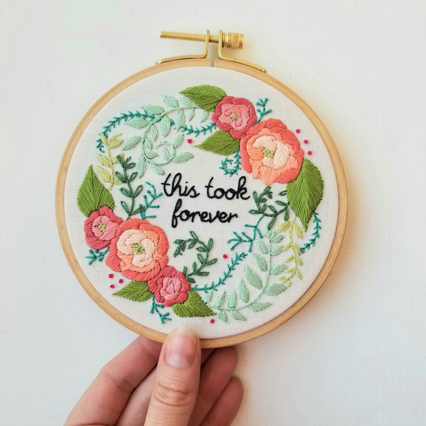 "This Took Forever" Embroidery Kit