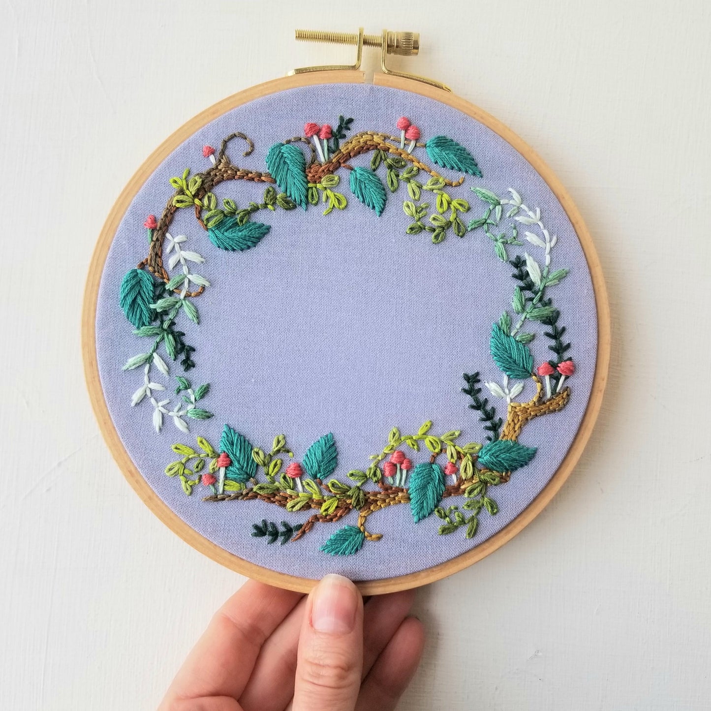 Enchanted Forest Embroidery Pattern (PDF)