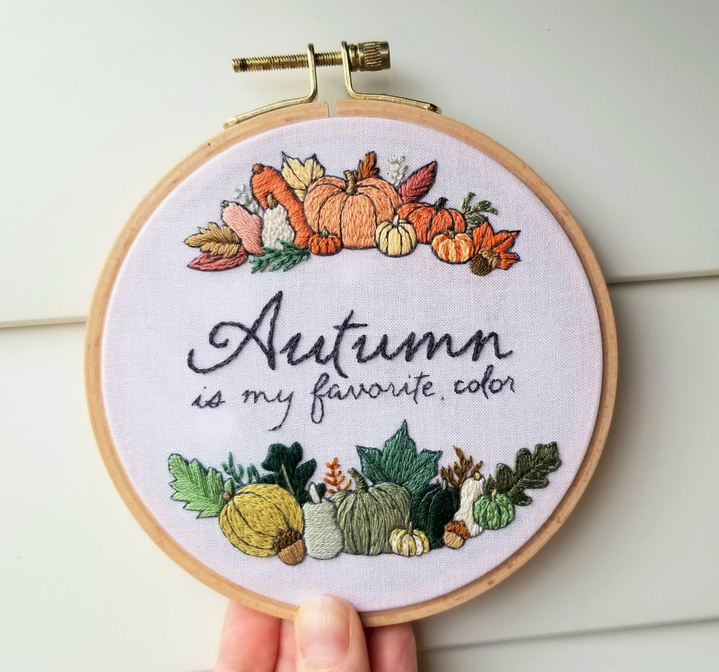 Autumn Colors Embroidery Pattern (PDF)