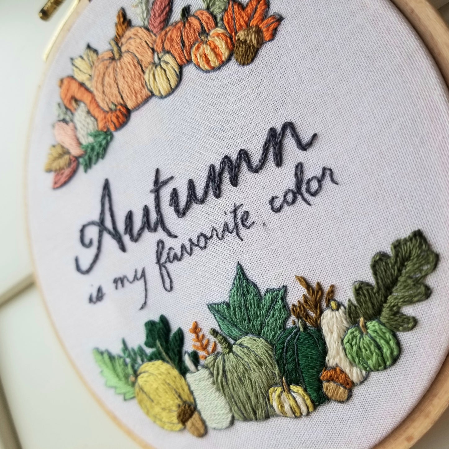 Autumn Colors Embroidery Pattern (PDF)