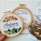 Autumn Colors Embroidery Kit