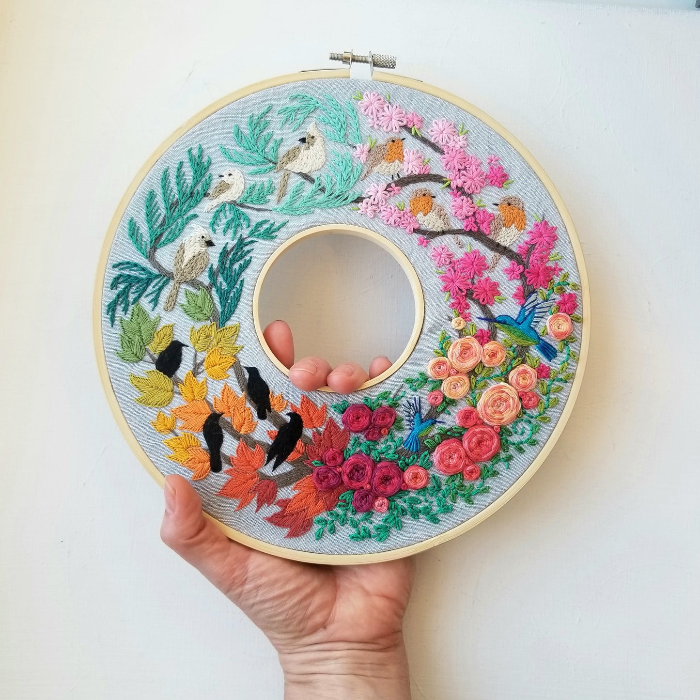 Year of Birds Embroidery Kit