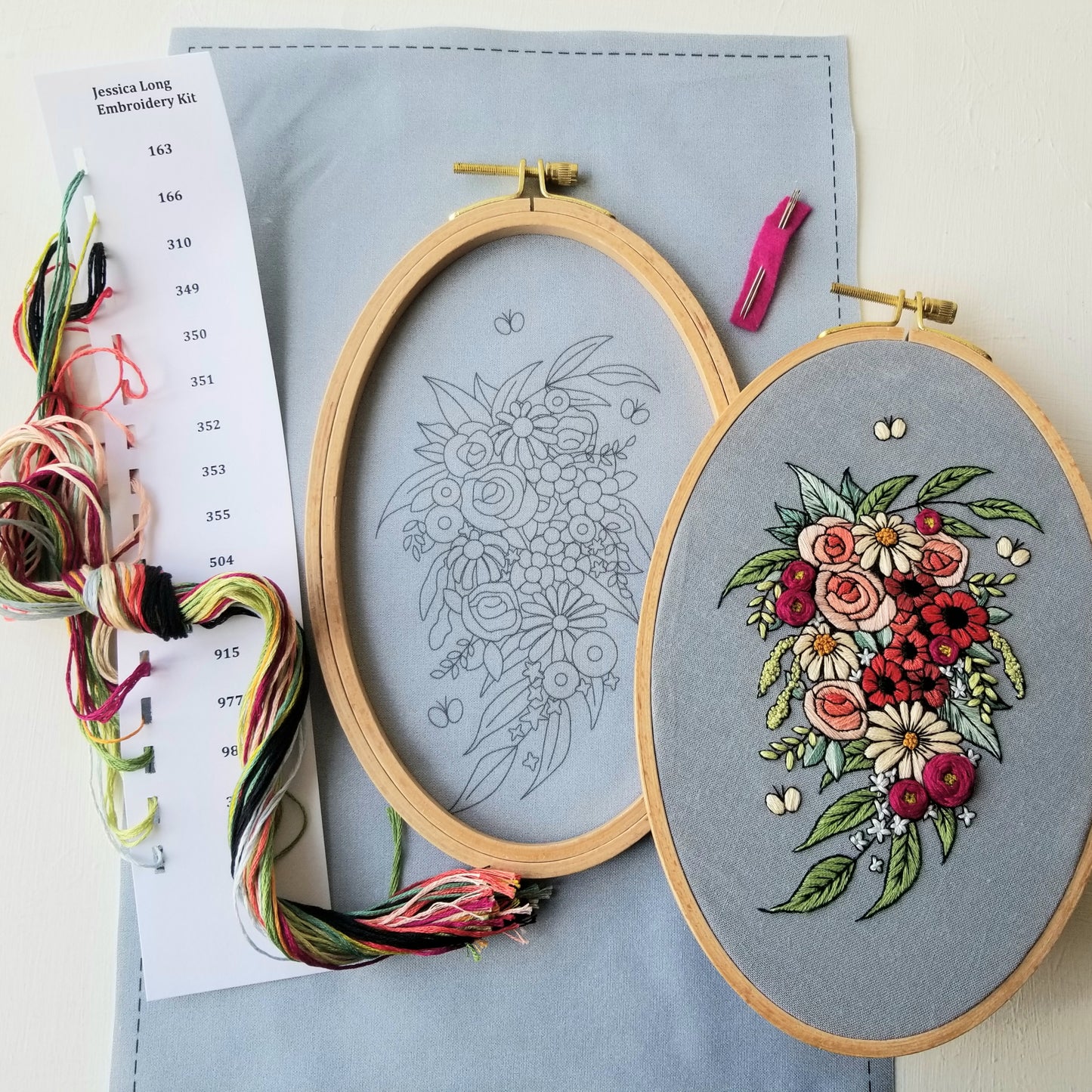 Butterfly Perfume Embroidery Kit
