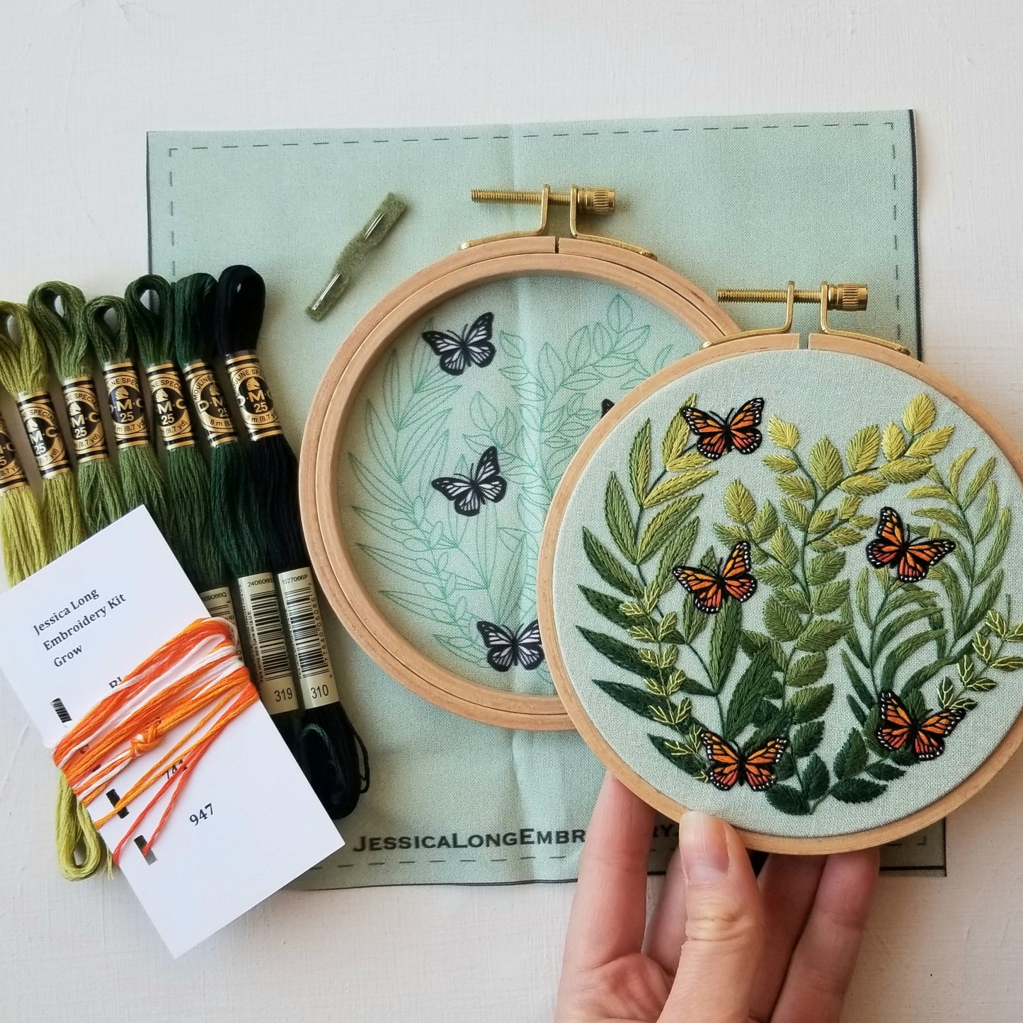 Beechwood Embroidery Hoops – Jessica Long Embroidery
