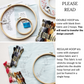 Spring Wreath Embroidery Kit