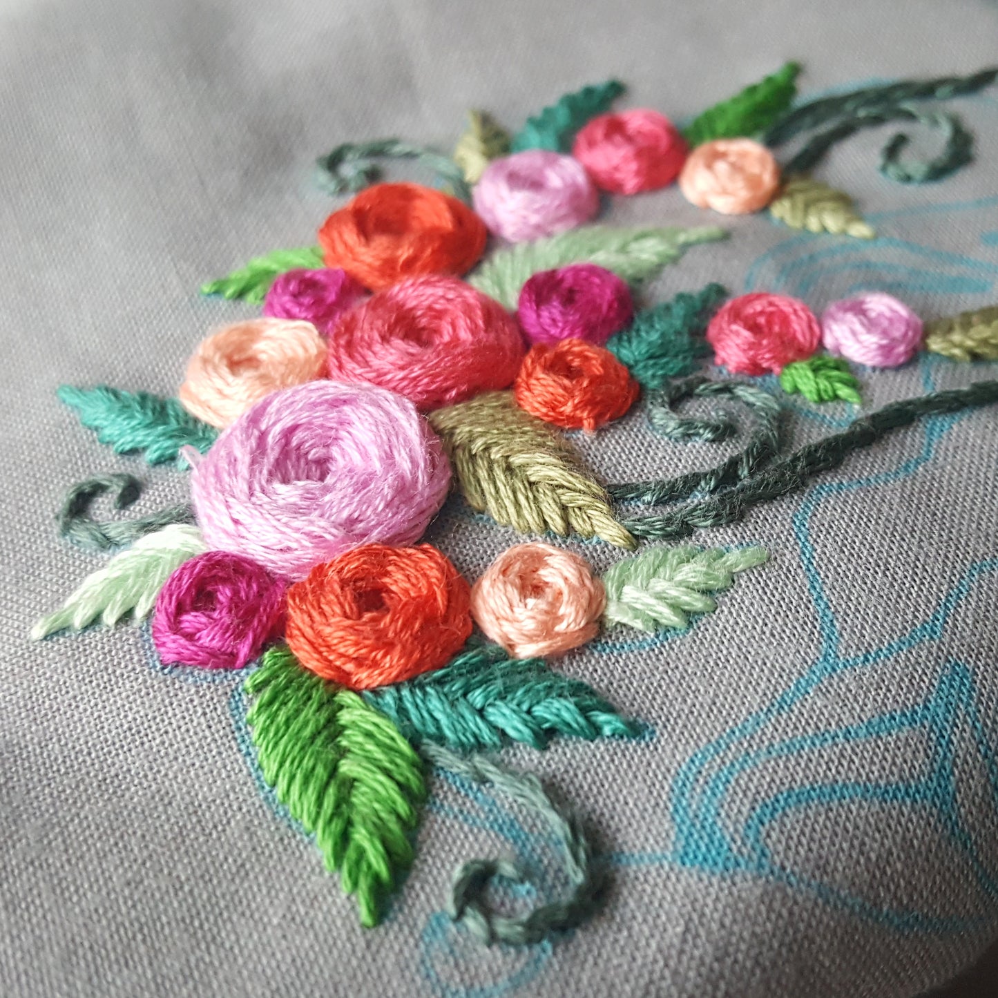 "Flowers in Her Hair" Embroidery Pattern (PDF)