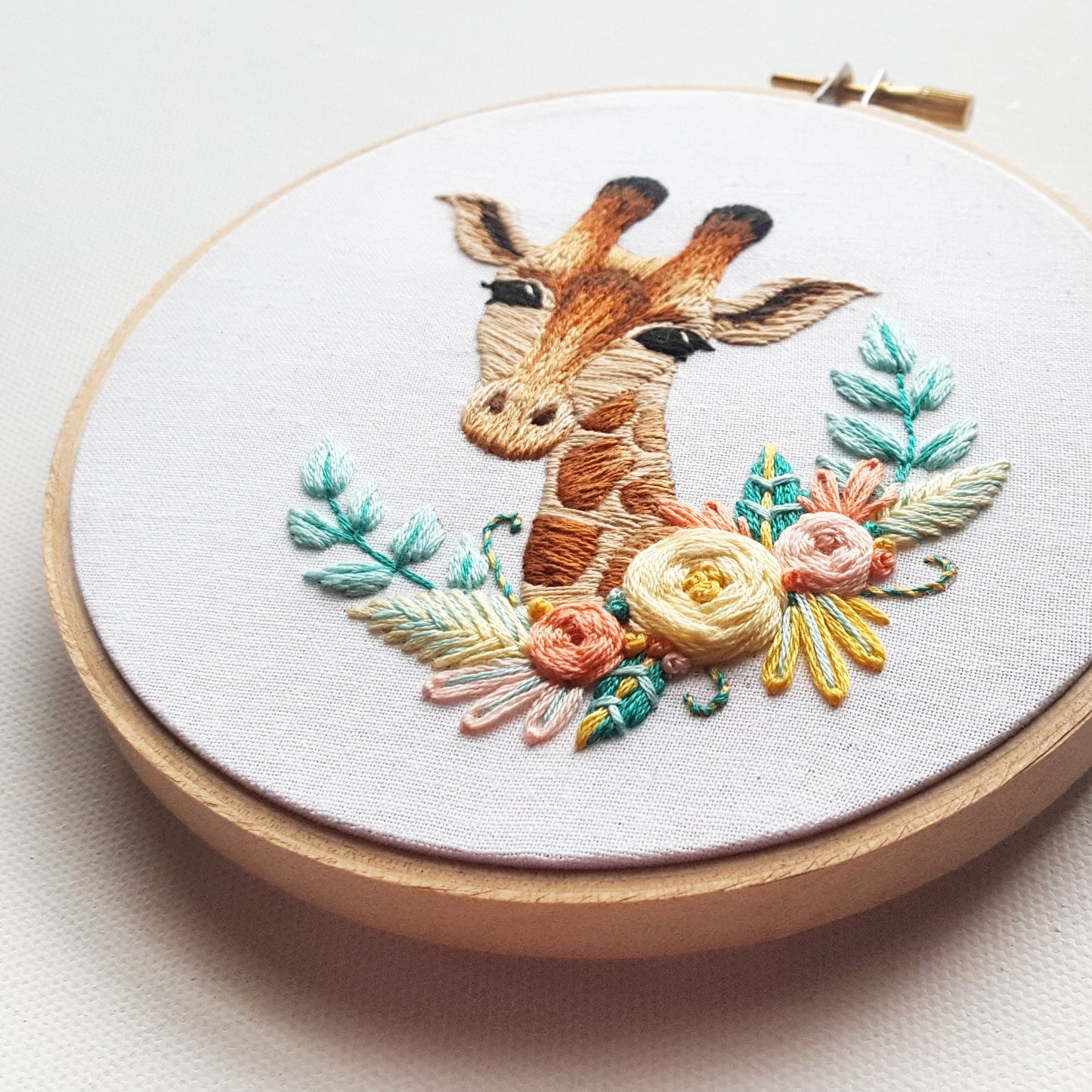Giraffe Embroidery Pattern (PDF)