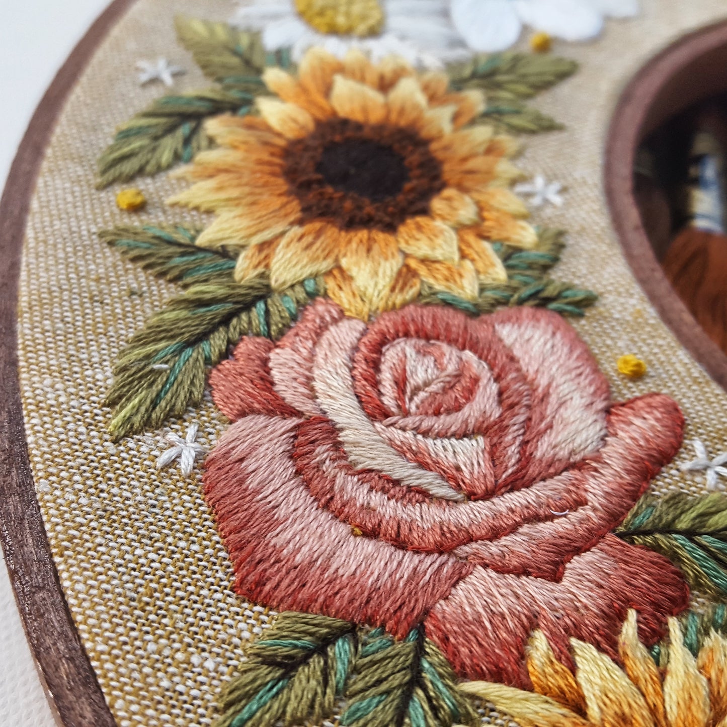 Autumn Wreath Hand Embroidery Pattern (PDF)