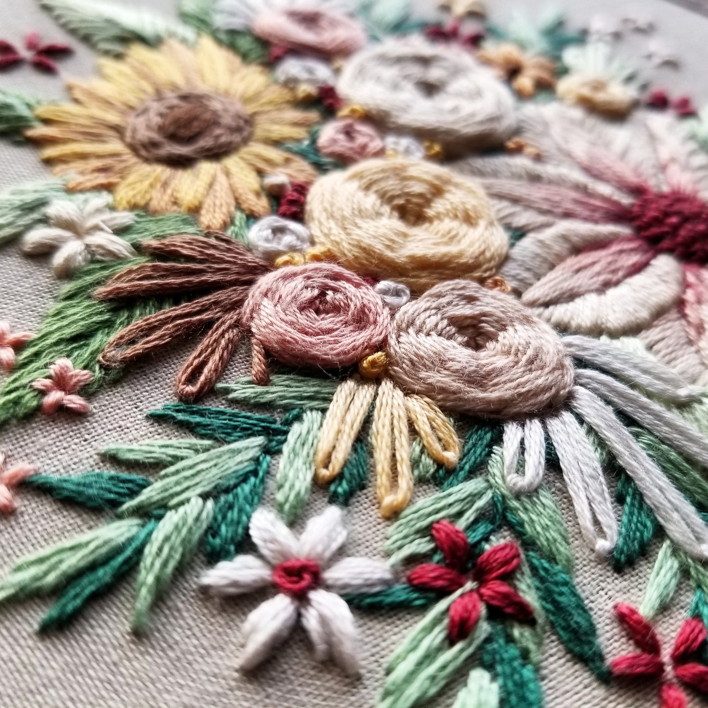 Floral Harvest Embroidery Kit – Jessica Long Embroidery