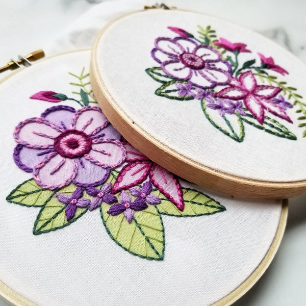 Bloom Hand Embroidery Pattern (PDF) – Jessica Long Embroidery