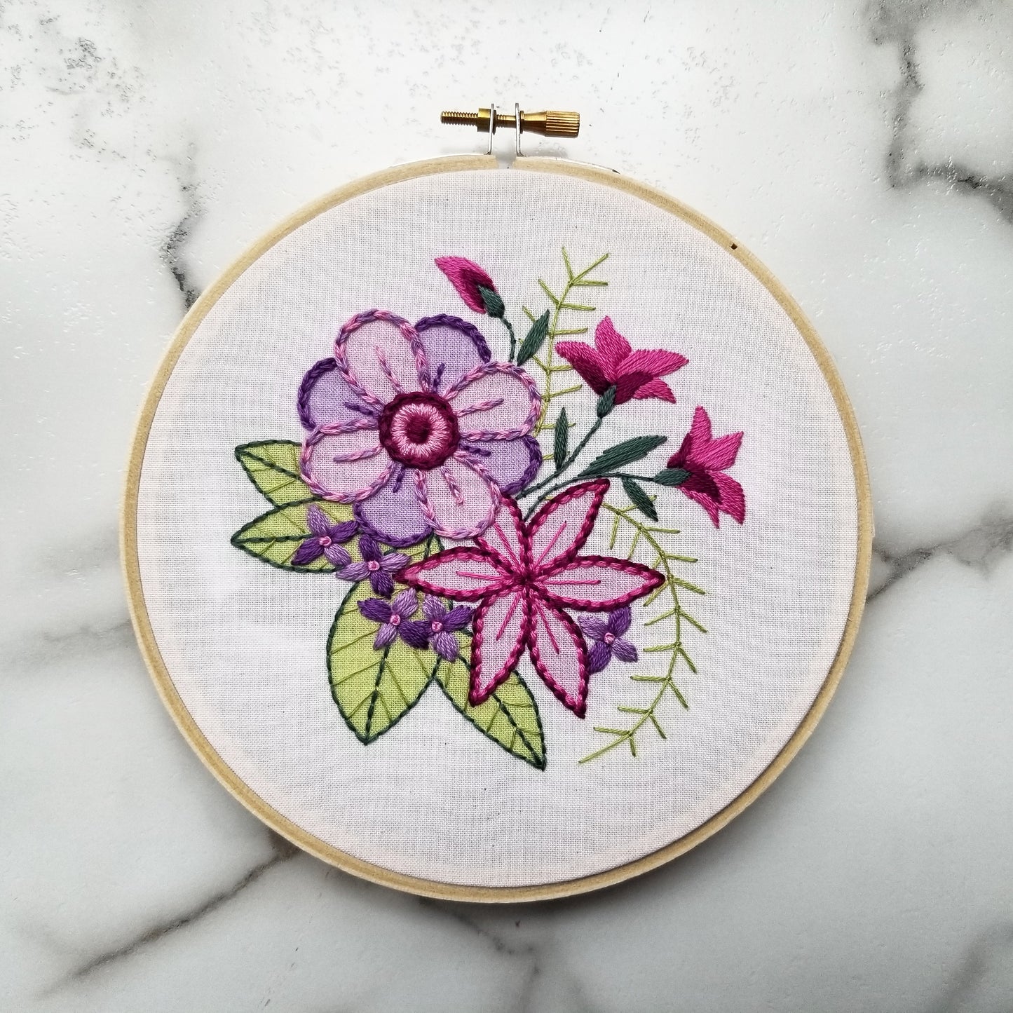 Bloom Hand Embroidery Pattern (PDF)