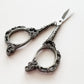 Silver and Black Embroidery Scissor Gift Set