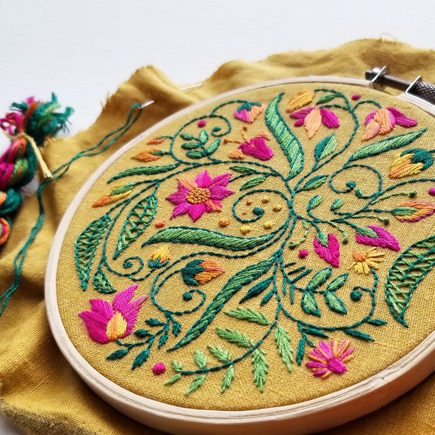 Wild Vines Embroidery Pattern (PDF)