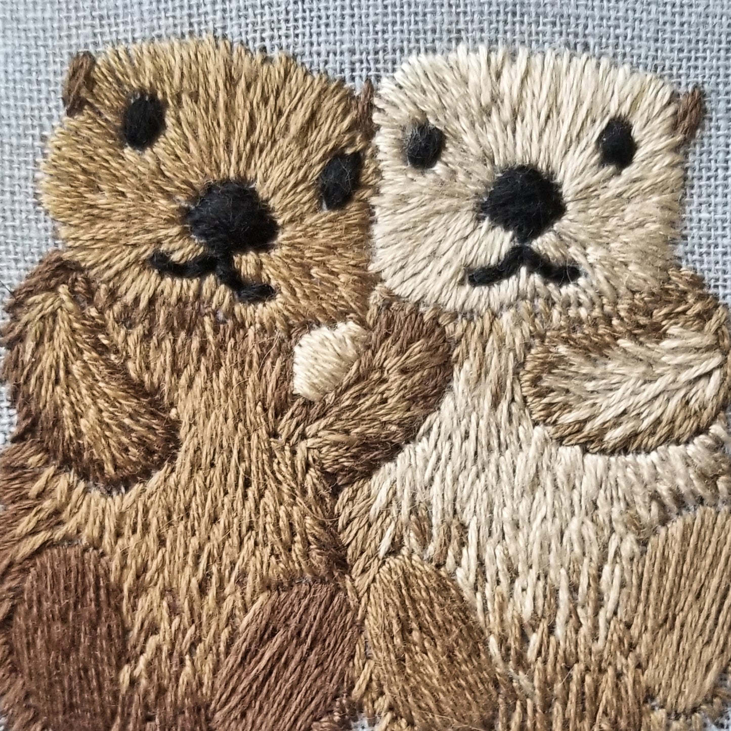 Otterly Adorable Embroidery Kit