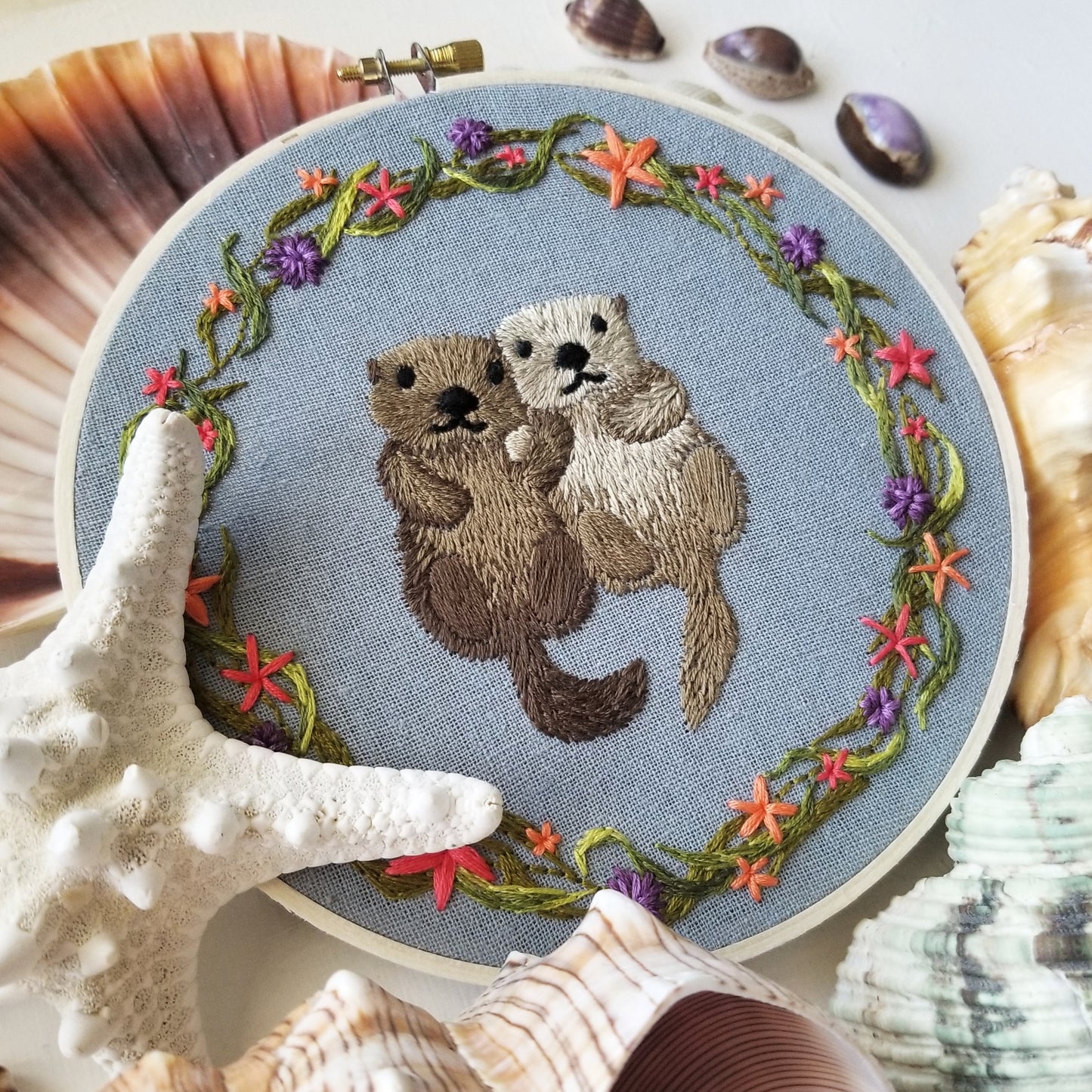 Otterly Adorable Printed Fabric
