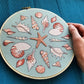 She Sews Seashells Printed Fabric
