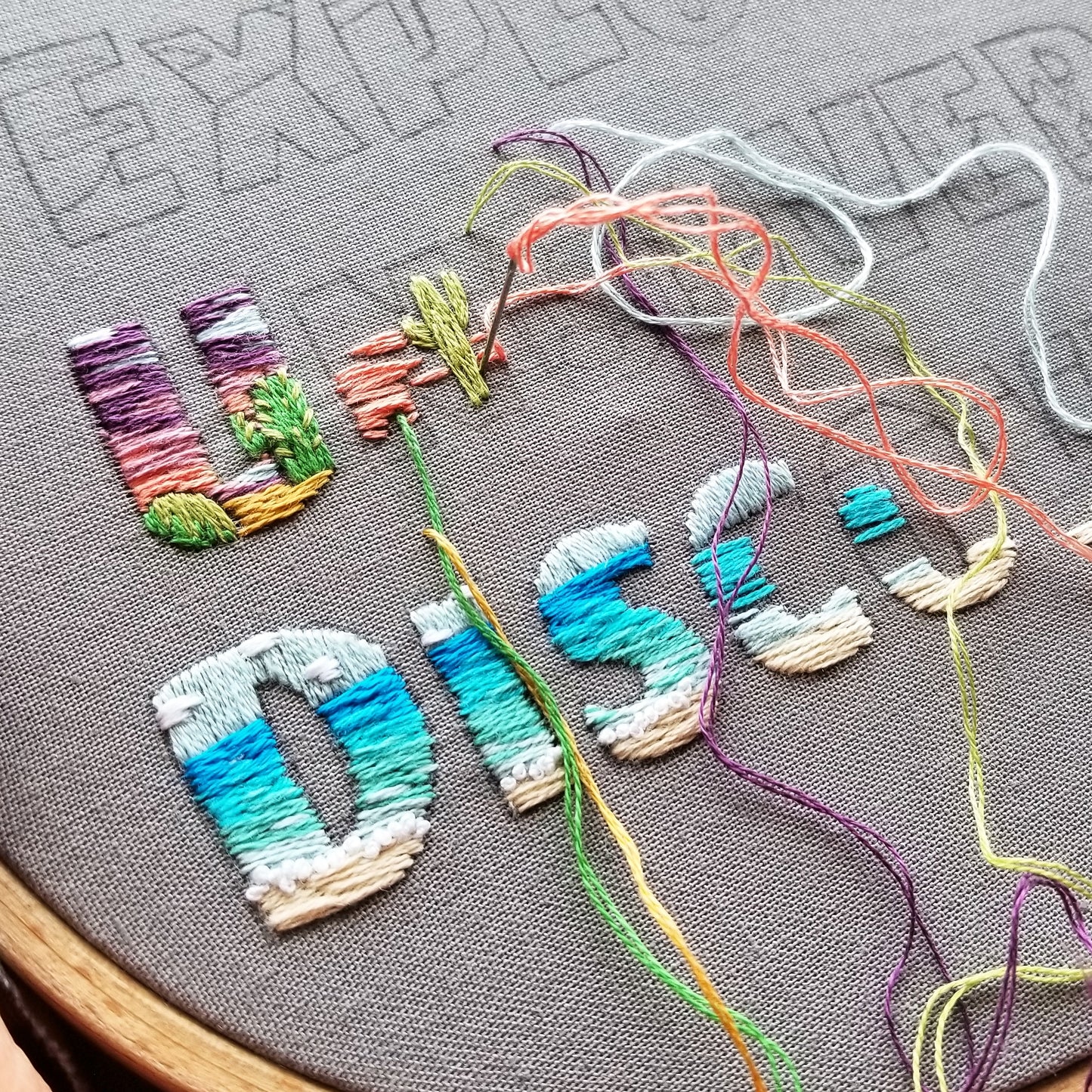 EXPLORE Embroidery Pattern (PDF)