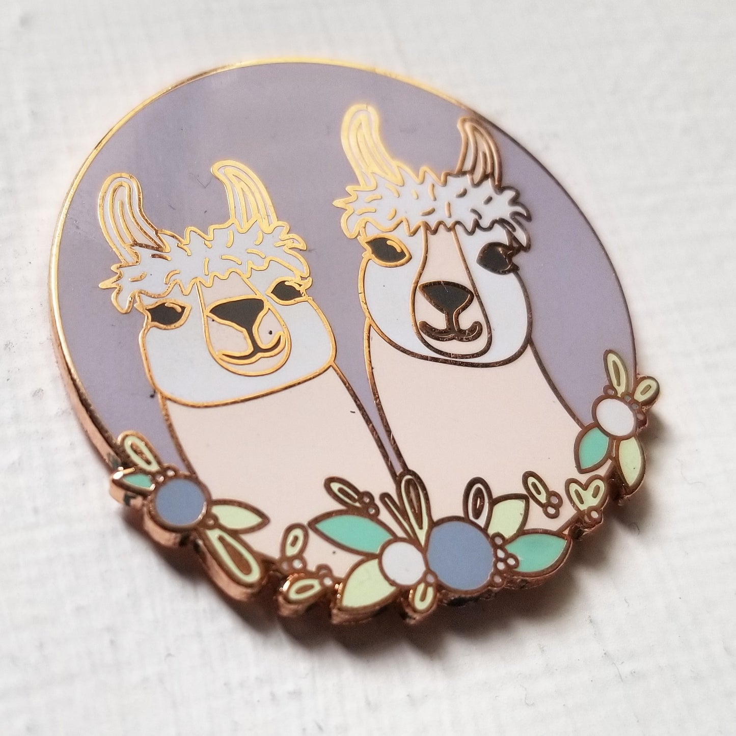 Llama Mamas Enamel Needle Minder