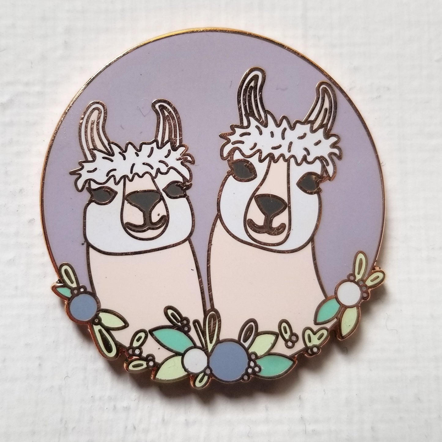 Llama Mamas Enamel Needle Minder