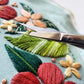 Silver Hand Embroidery Scissors with Teardrop Handles