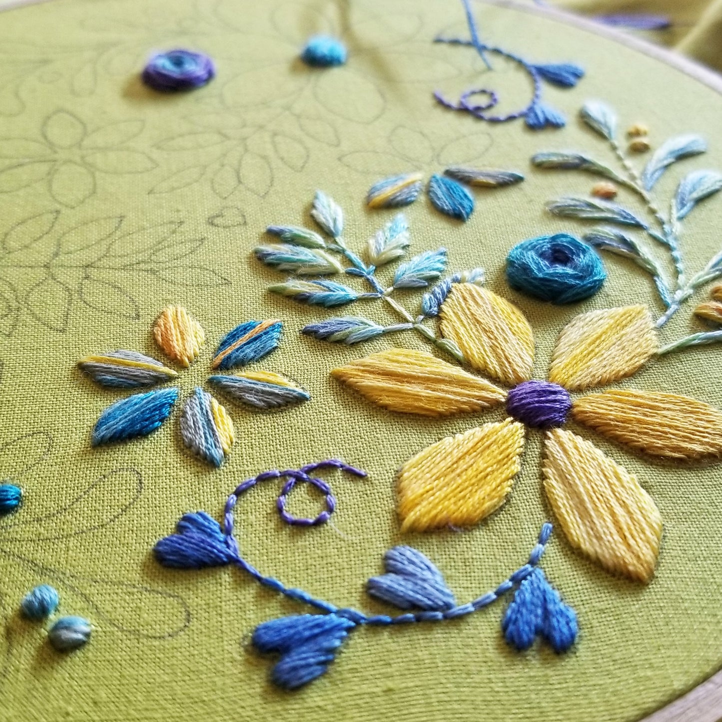 Sunshine Day Embroidery Pattern (PDF)