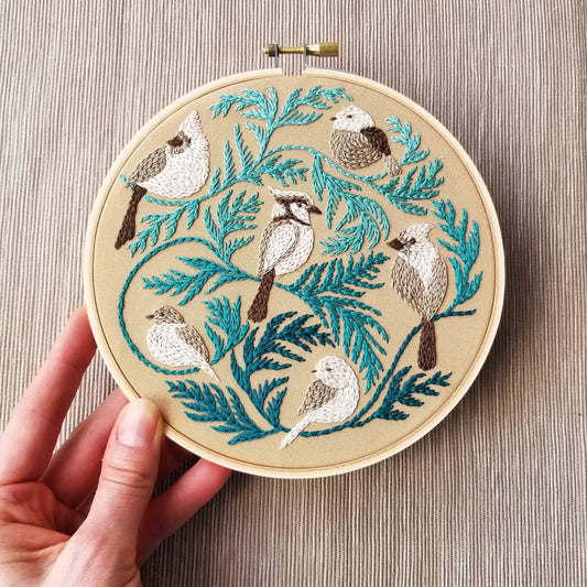 Floral Flourish Beginner Embroidery Kit - Jessica Long – Rose Yarn Co.