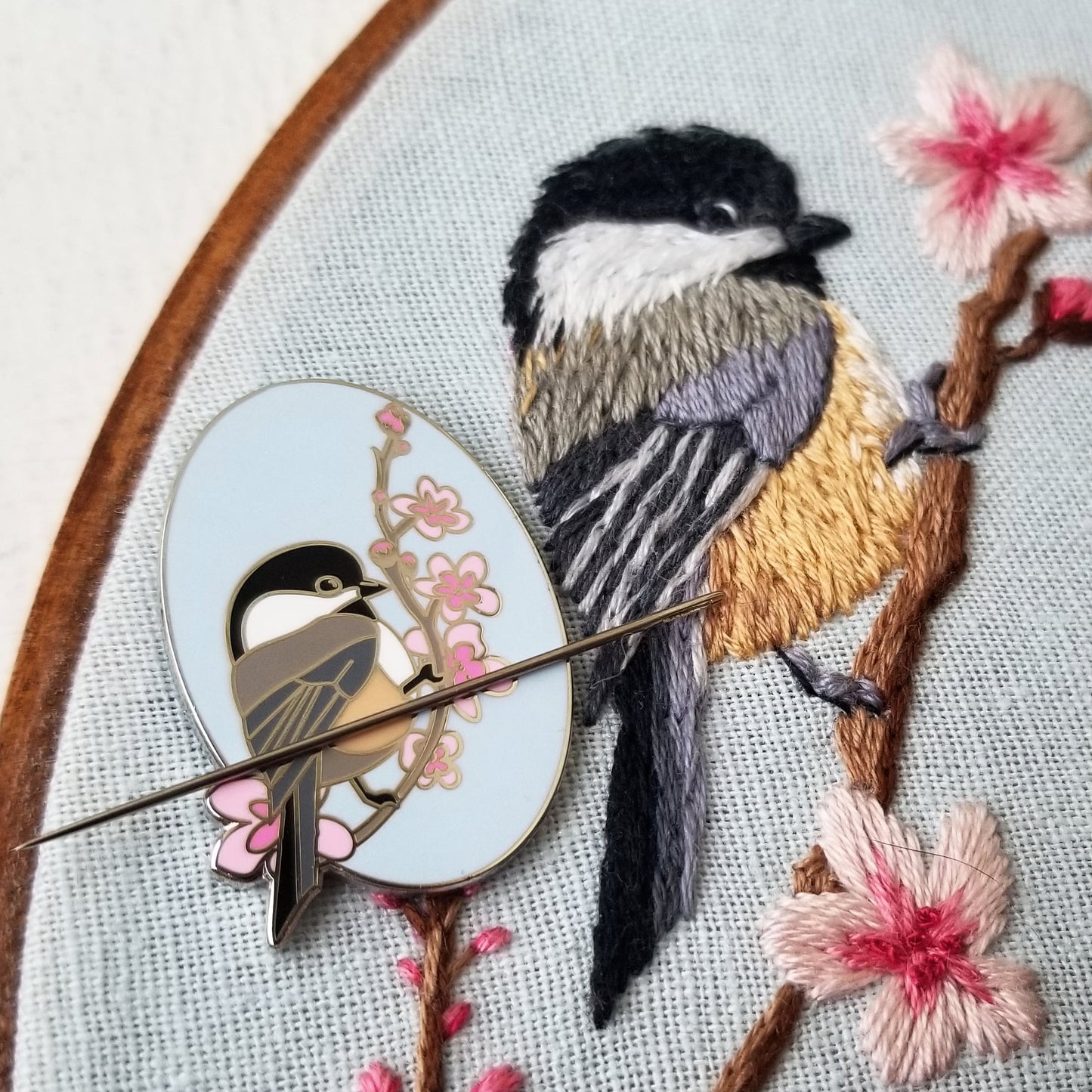 Bird in a Cage needleminder - Nimble Needle