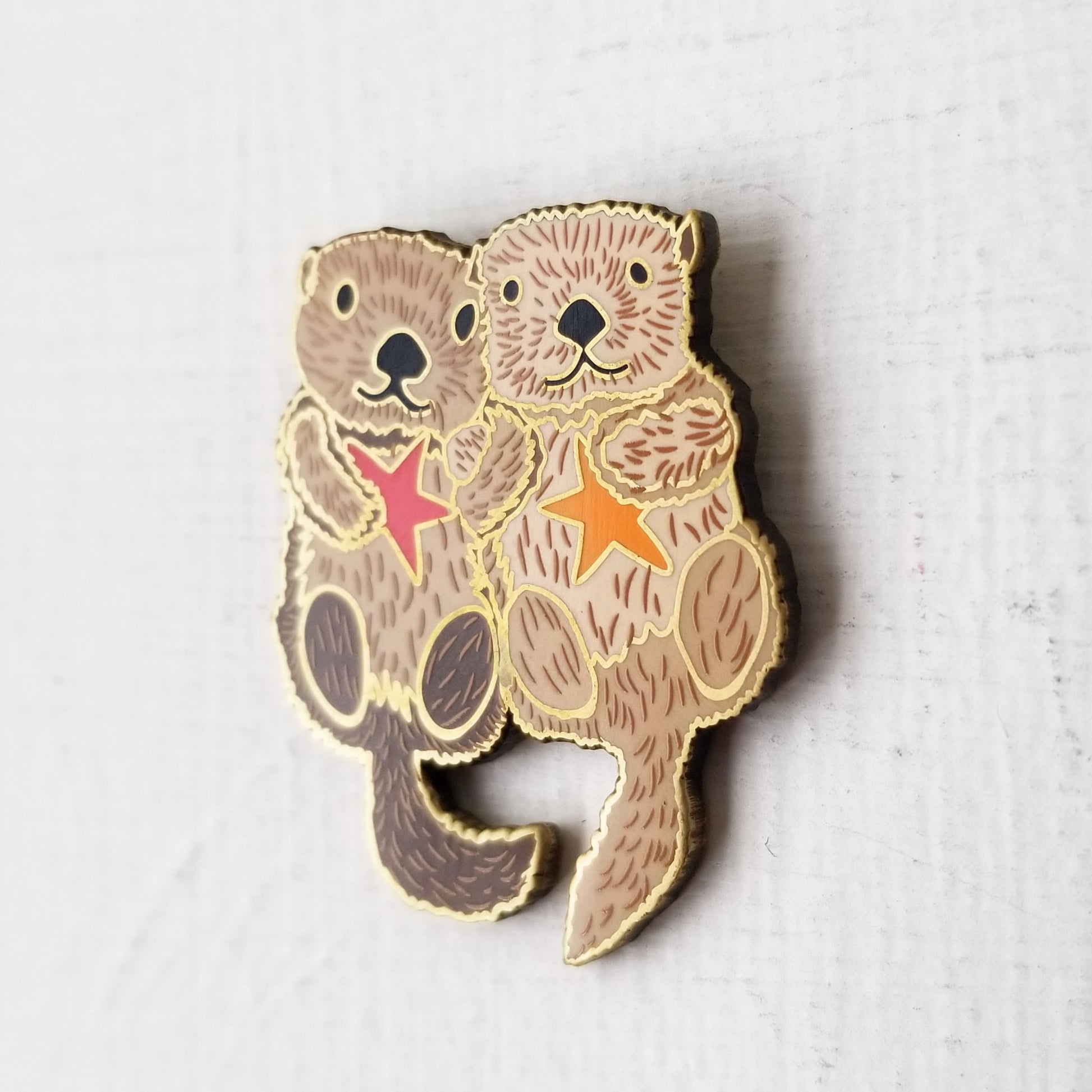Hedgehog Enamel Needle Minder – Jessica Long Embroidery