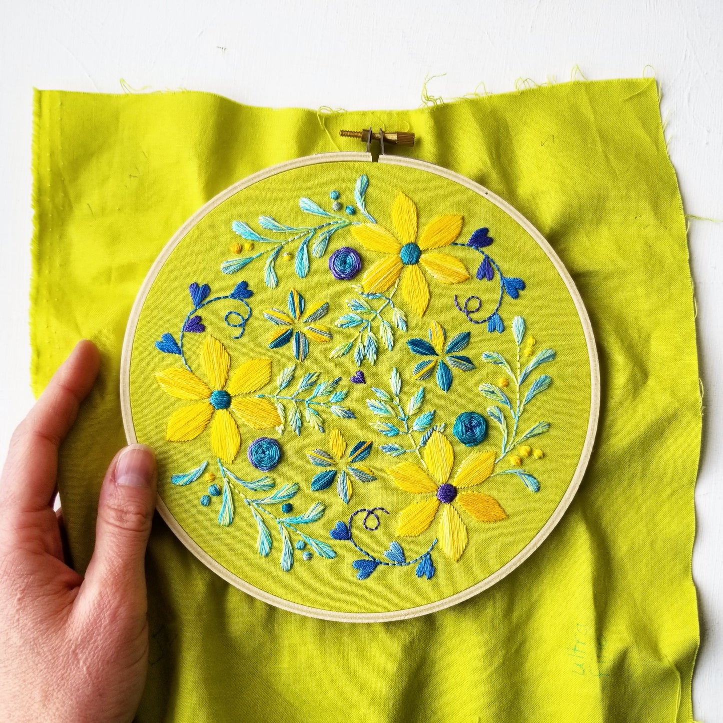 Sunshine Day Embroidery Pattern (PDF)