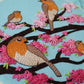 Spring Birds Embroidery Pattern (PDF)