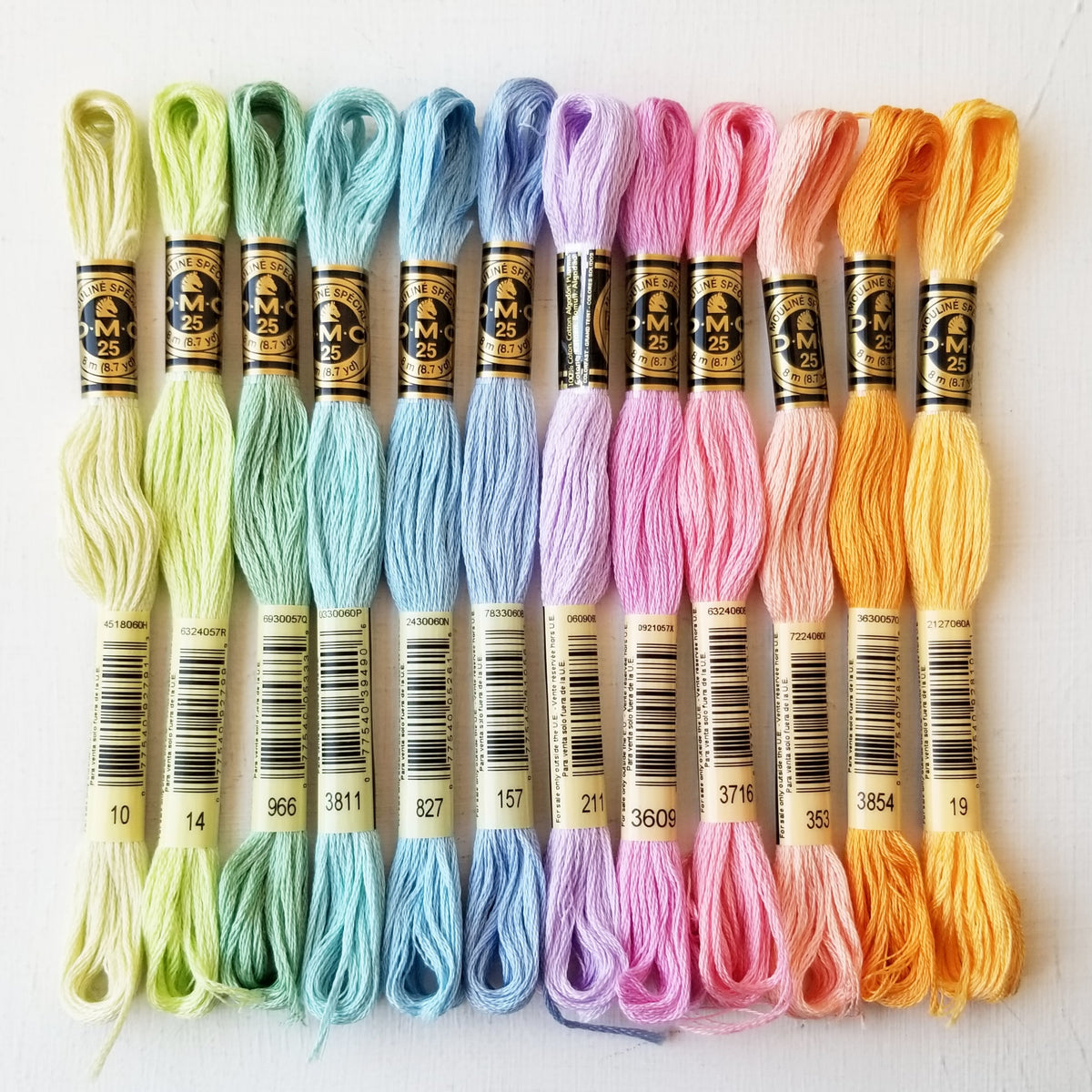 April DMC Floss Bundle – Jessica Long Embroidery