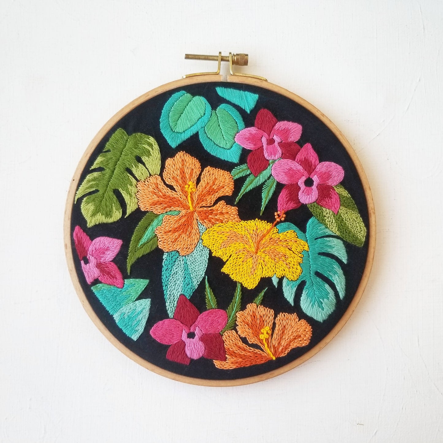 Lush Blooms Embroidery Pattern (PDF)