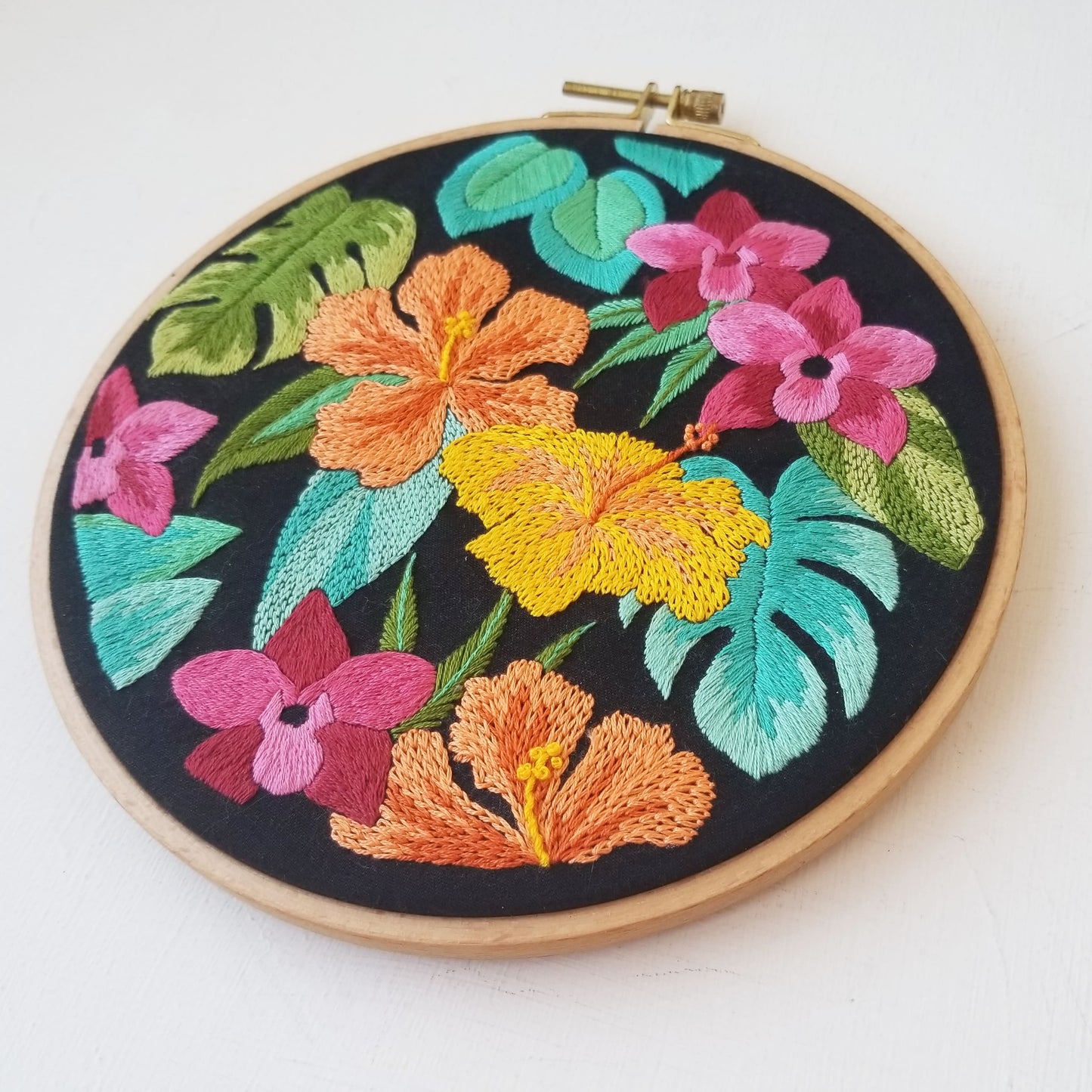 Lush Blooms Embroidery Pattern (PDF)